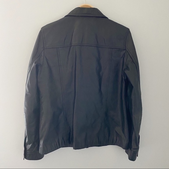 Danier Leather Black Button closure Women's Jacket - Picture 2 of 14